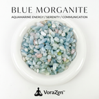Premium Rare Crystal Chips - High-Vibration Mini Gemstones (Larimar, Aquamarine, Kunzite)
