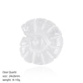 Sacred Spiral Ammonite Carvings - Hand-Carved Natural Crystal Gemstones