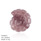 Sacred Spiral Ammonite Carvings - Hand-Carved Natural Crystal Gemstones