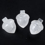 Natural Crystal Acorn - Polished Gemstone Miniatures
