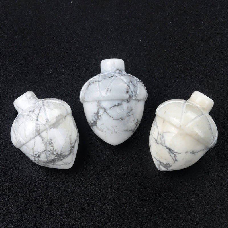 Natural Crystal Acorn - Polished Gemstone Miniatures