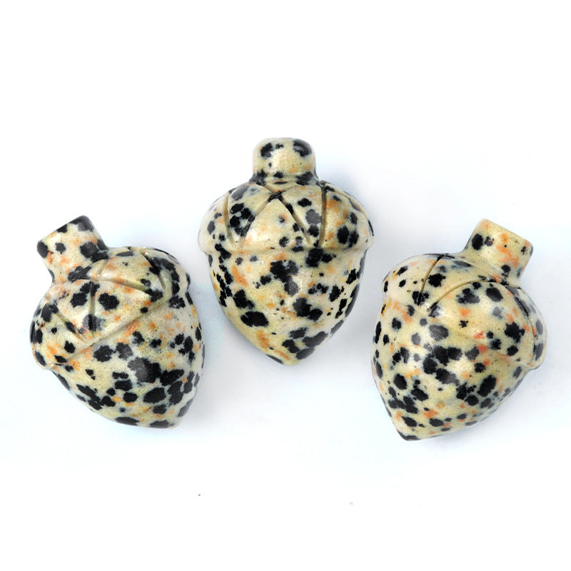 Natural Crystal Acorn - Polished Gemstone Miniatures
