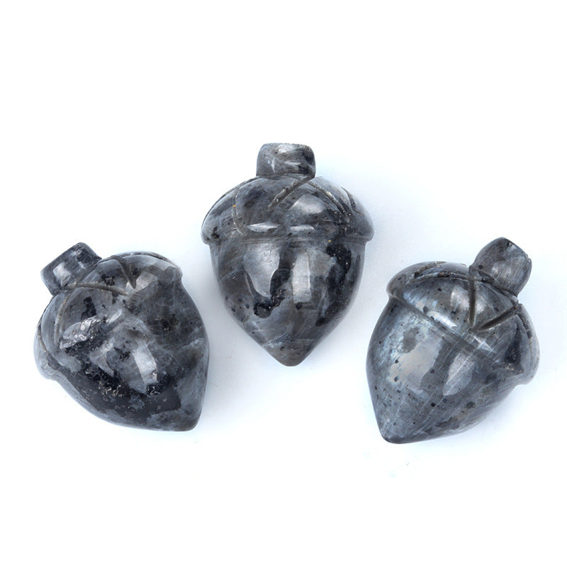 Natural Crystal Acorn - Polished Gemstone Miniatures
