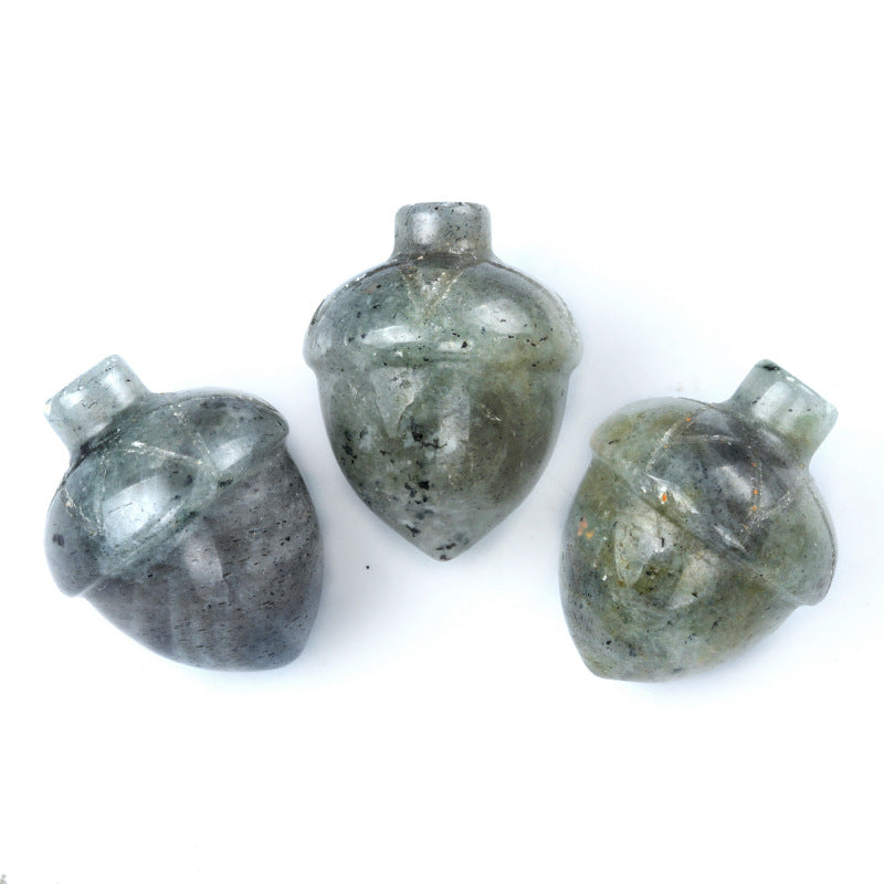 Natural Crystal Acorn - Polished Gemstone Miniatures