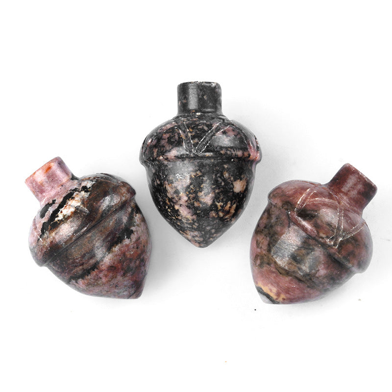 Natural Crystal Acorn - Polished Gemstone Miniatures