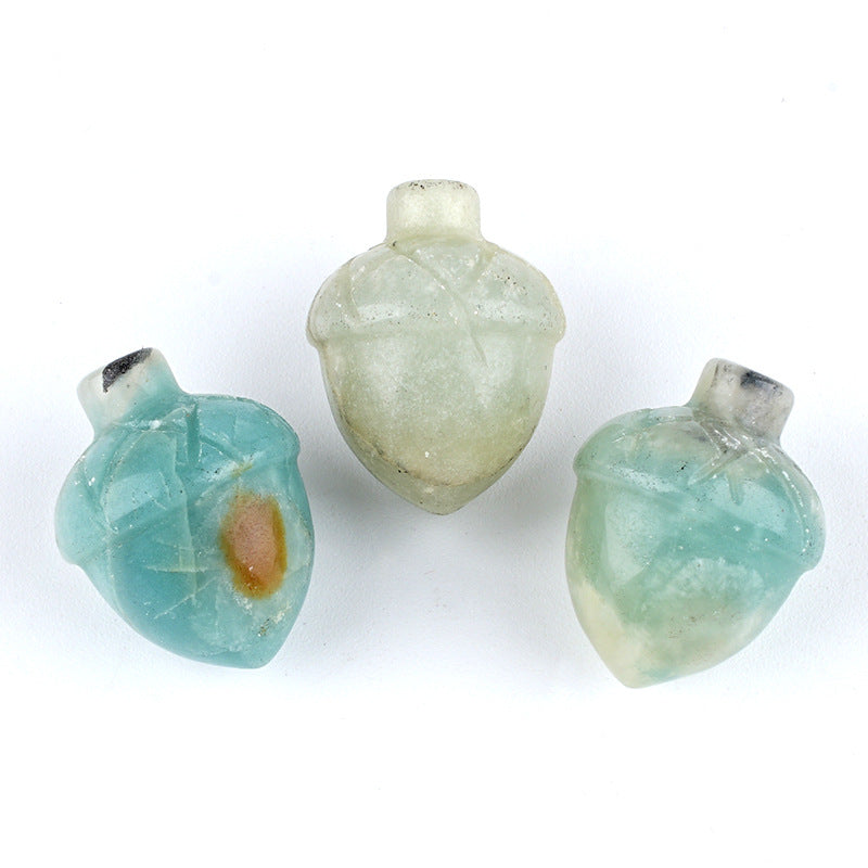 Natural Crystal Acorn - Polished Gemstone Miniatures