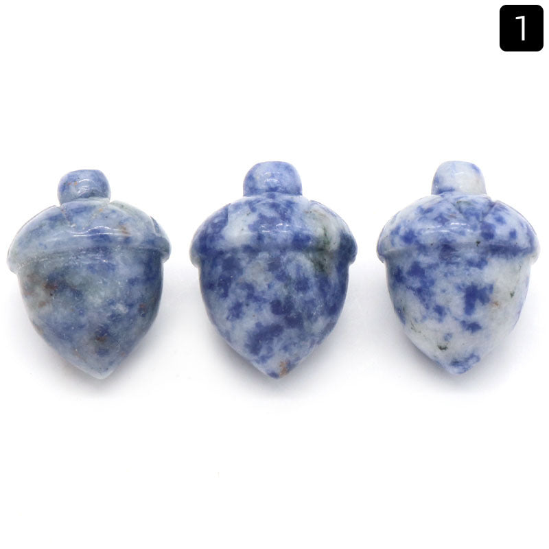 Natural Crystal Acorn - Polished Gemstone Miniatures