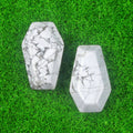 Natural & Synthetic Gemstone Coffin-Shaped Crystal Carvings