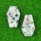 Natural & Synthetic Gemstone Coffin-Shaped Crystal Carvings