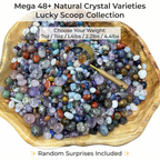 Natural Crystal Confetti Mystery Scoop - Healing Stones Mixed Bulk (7oz - 44lbs)